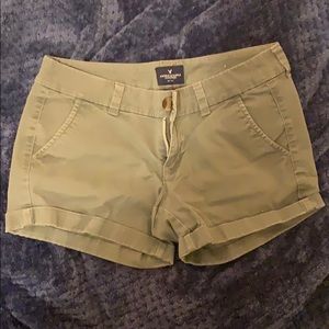 American eagle midi shorts